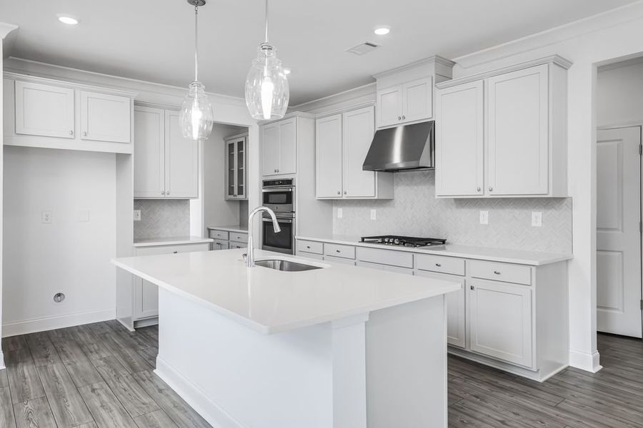 Furnished interior view inside a new home in Kennison Creek, Cumming (Image 4). Furnished interior view inside a new home in Kennison Creek, Cumming (Image 4).