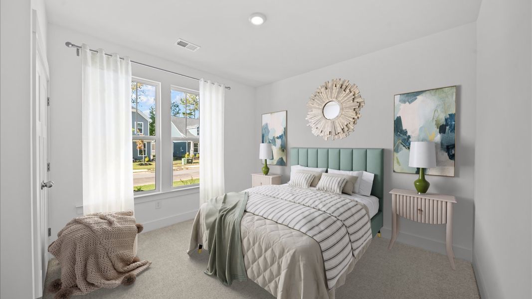 Furnished interior view inside a new home in Magnolia Park, Woodruff (Image 29). Furnished interior view inside a new home in Magnolia Park, Woodruff (Image 29).