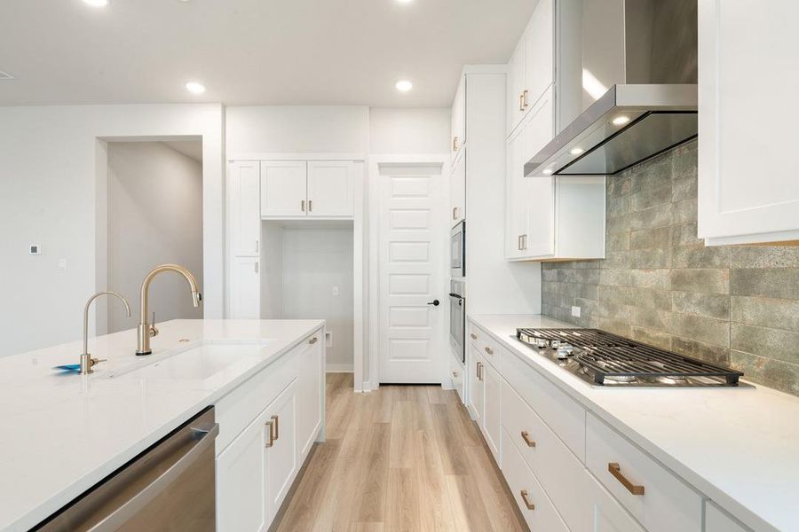 Furnished interior view inside a new home in Park Central, Georgetown (Image 10).
