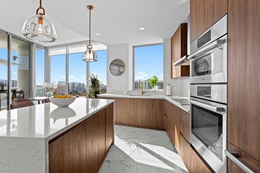 Furnished interior view inside a new home in , St. Petersburg (Image 32).