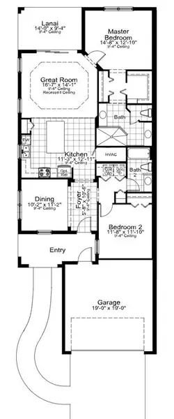 2D floor plan layout for the Crystal Sand by Neal Communities in Windward, Sarasota, FL (Image 5). 2D floor plan layout for the Crystal Sand by Neal Communities in Windward, Sarasota, FL (Image 5).