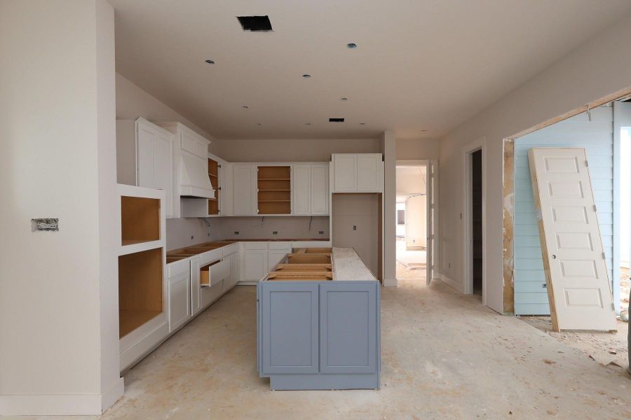 In-progress construction of a new home in Jubilee - Cottages Row Collection, Hockley, TX (Image 9). In-progress construction of a new home in Jubilee - Cottages Row Collection, Hockley, TX (Image 9).