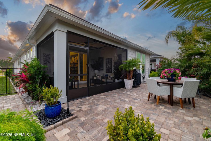 Exterior details and patio area of a home in , St. Augustine (Image 31).