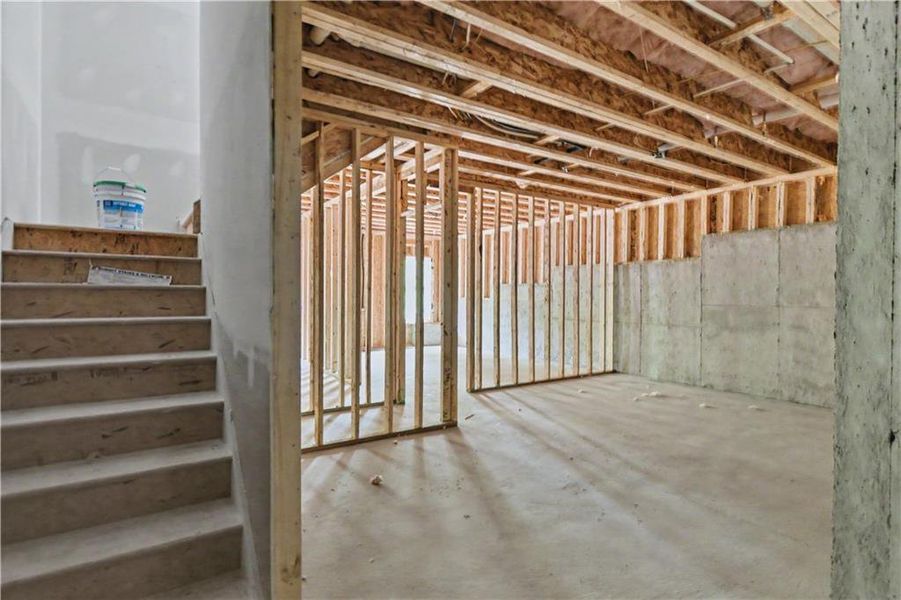 In-progress construction of a new home in , Norcross, GA (Image 16).