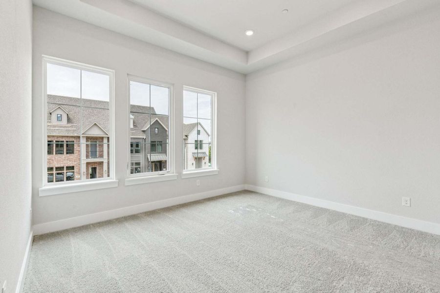 Spacious, unfurnished interior of a new home in Newman Village Townhomes, Frisco (Image 17).
