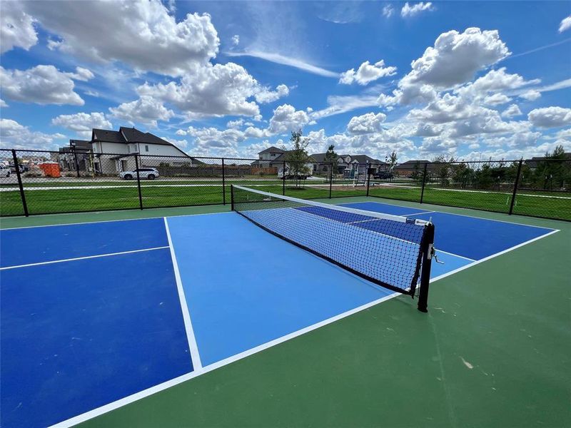 Pickleball is fun for all ages.