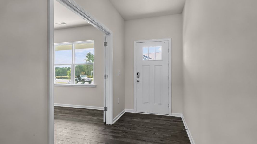 Spacious, unfurnished interior of a new home in Anderson Farm, Wendell (Image 8). Spacious, unfurnished interior of a new home in Anderson Farm, Wendell (Image 8).