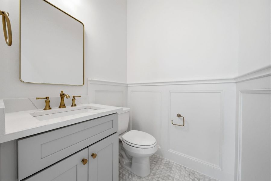 Furnished interior view inside a new home in , Houston (Image 17).