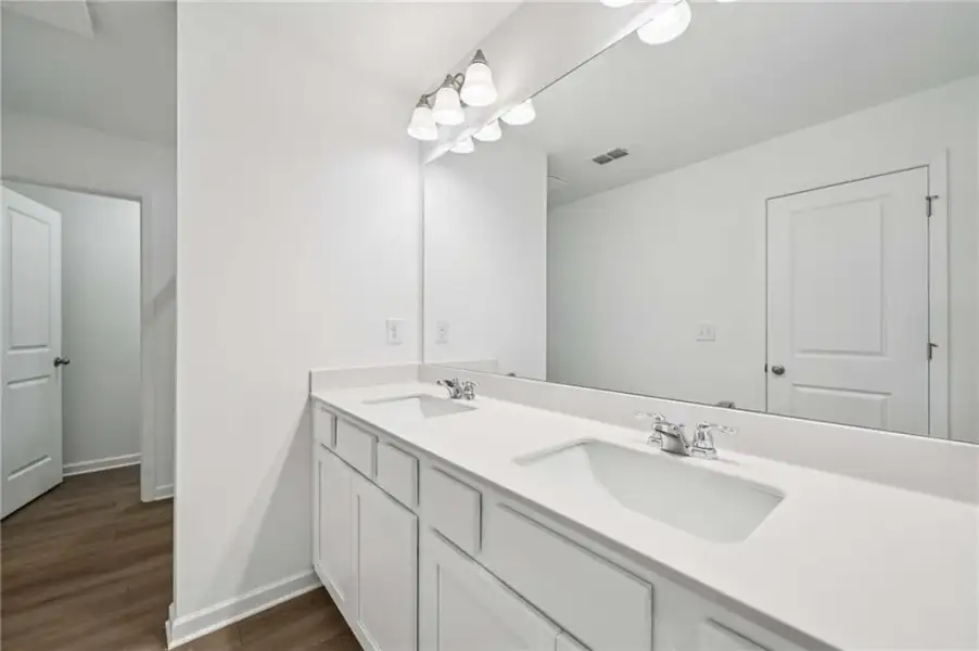 Furnished interior view inside a new home in Langston Reserve, Cartersville (Image 7).