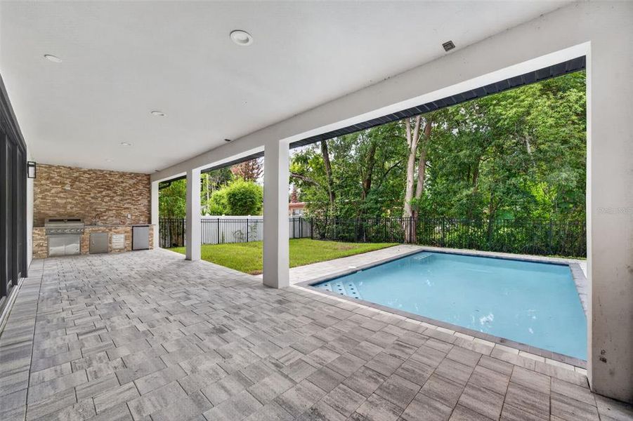 Exterior details and patio area of a home in , Winter Park (Image 28). Exterior details and patio area of a home in , Winter Park (Image 28).