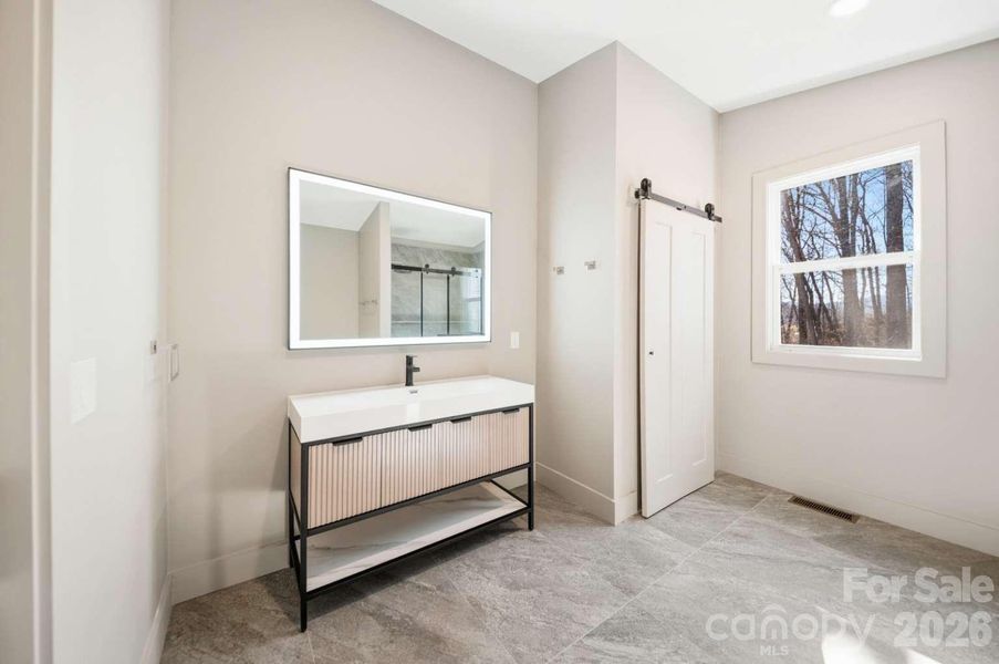 Furnished interior view inside a new home in , Canton (Image 29).