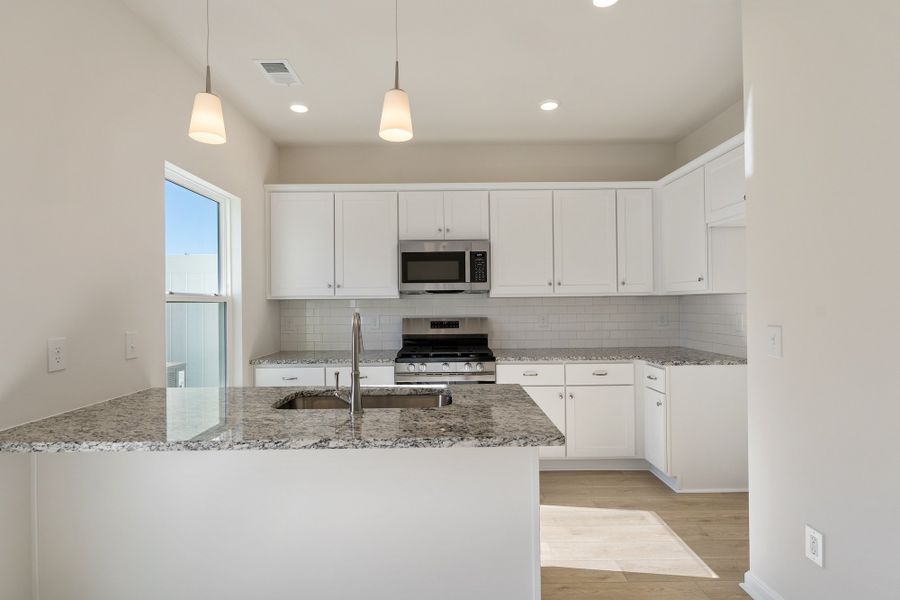 Furnished interior view inside a new home in Edwards Station, Taylors (Image 6).