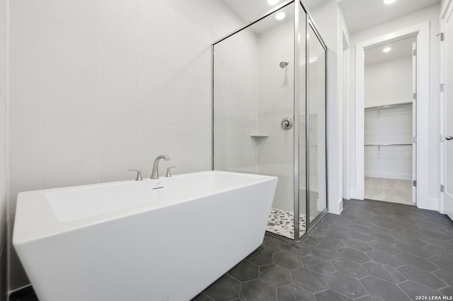 Furnished interior view inside a new home in Alsatian Oaks, Castroville (Image 6).