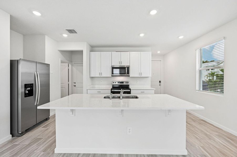 Furnished interior view inside a new home in Tidewater, Fort Pierce (Image 10). Furnished interior view inside a new home in Tidewater, Fort Pierce (Image 10).