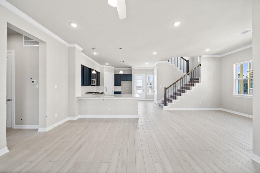 Completed home same floor plan