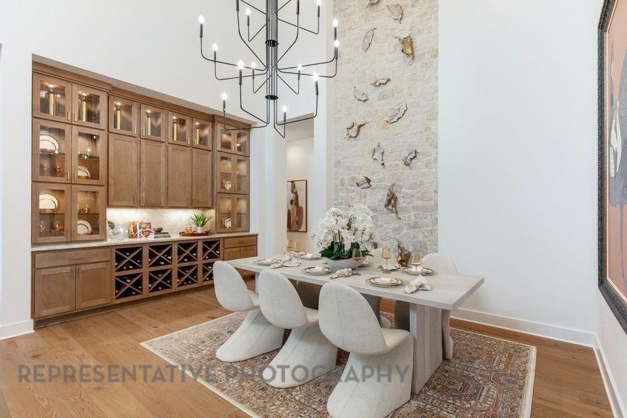 Furnished interior view inside a new home in Harvest Green, Richmond (Image 4). Furnished interior view inside a new home in Harvest Green, Richmond (Image 4).