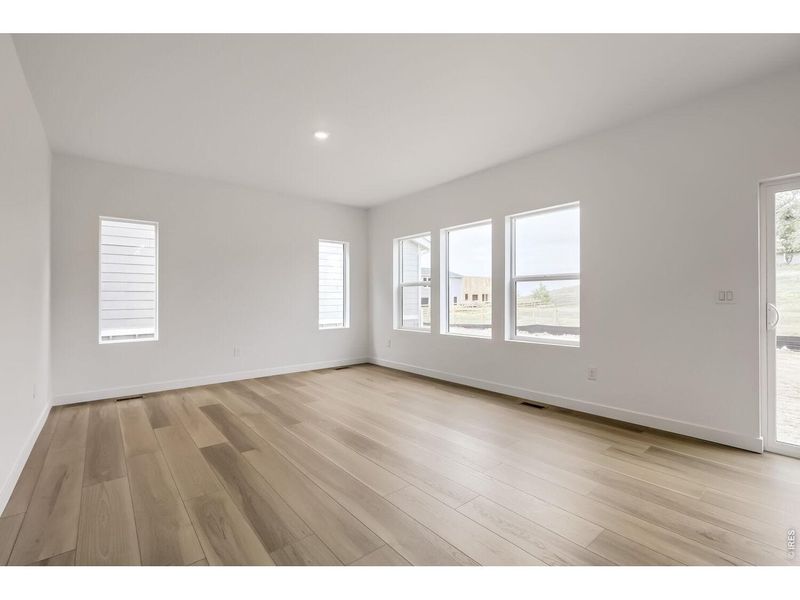 Spacious, unfurnished interior of a new home in Prairie Song, Windsor (Image 8). Spacious, unfurnished interior of a new home in Prairie Song, Windsor (Image 8).