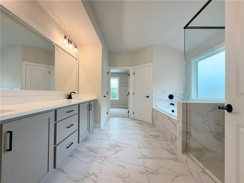 Furnished interior view inside a new home in , Hoschton (Image 8).