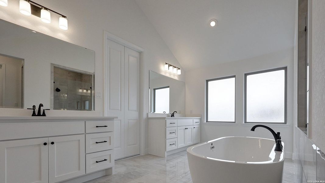 Furnished interior view inside a new home in Esperanza, Boerne (Image 7).