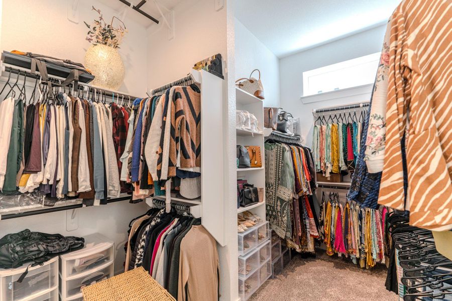 Large Oversized Master Bedroom Closets.