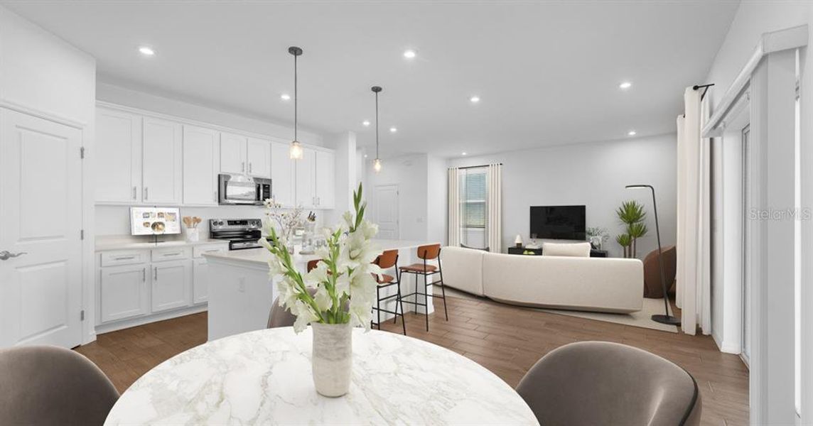 Furnished interior view inside a new home in Avalon Park Tavares Single Family Homes, Tavares (Image 6).