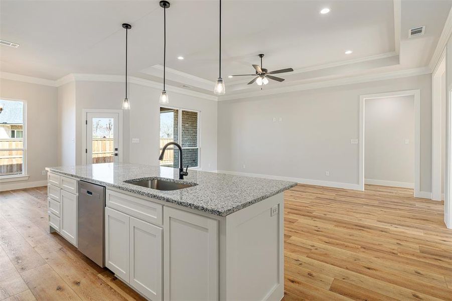 Furnished interior view inside a new home in , Mabank (Image 7).