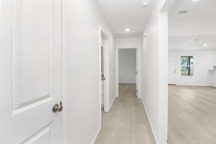 Hallway to Guest Bedrooms