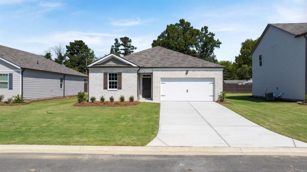 Front exterior of a new home in Northberry, Rome, GA, highlighting curb appeal (Image 2). Front exterior of a new home in Northberry, Rome, GA, highlighting curb appeal (Image 2).