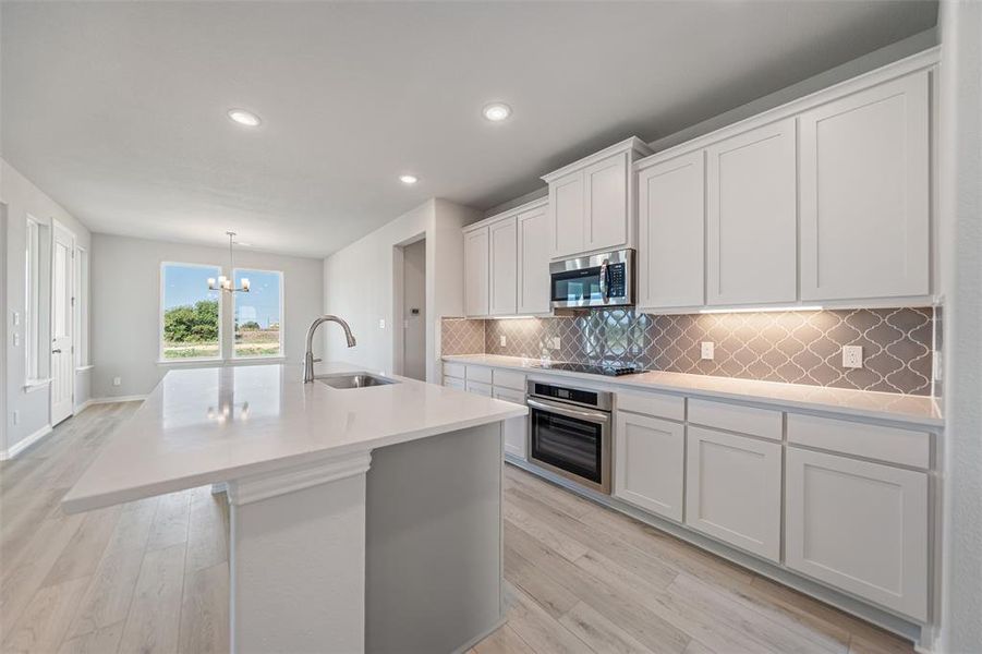 Furnished interior view inside a new home in Fairview Meadows, New Fairview (Image 5). Furnished interior view inside a new home in Fairview Meadows, New Fairview (Image 5).