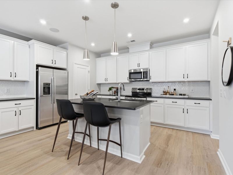 Representative furnished interior of a home built from the Boone by Tri Pointe Homes in Amplitude, Charlotte (Image 3). Representative furnished interior of a home built from the Boone by Tri Pointe Homes in Amplitude, Charlotte (Image 3).