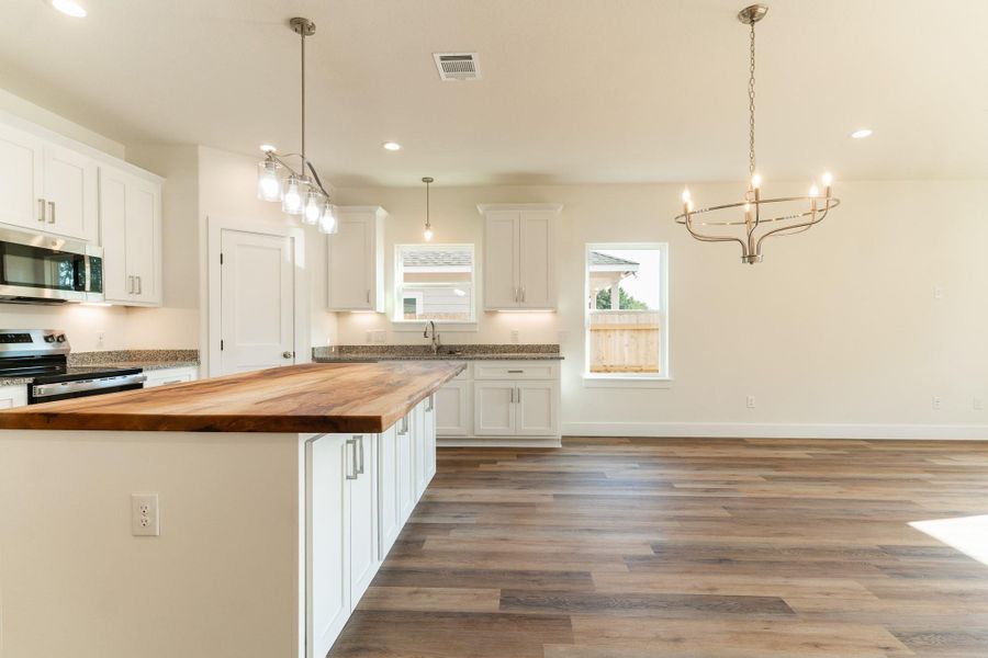 Furnished interior view inside a new home in , Smithville (Image 3). Furnished interior view inside a new home in , Smithville (Image 3).