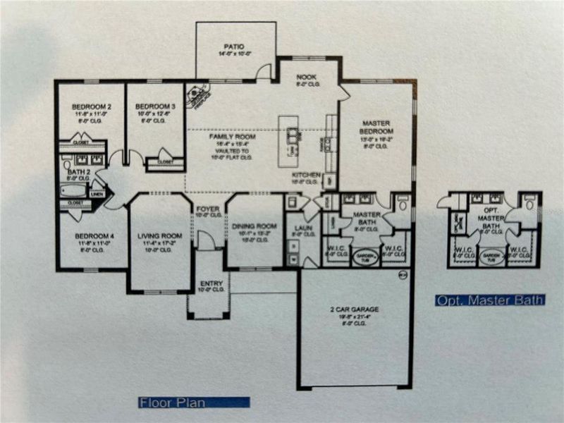 2D floor plan layout of this home in North Port, North Port, FL (Image 5). 2D floor plan layout of this home in North Port, North Port, FL (Image 5).