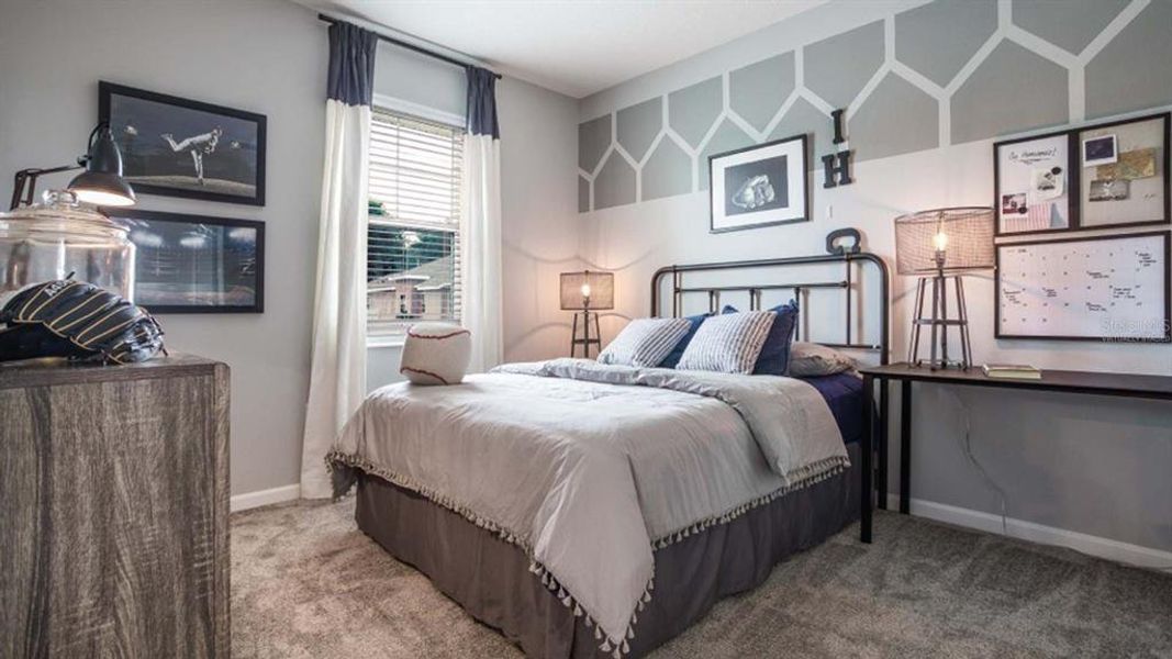 Furnished interior view inside a new home in , St. Cloud (Image 11).