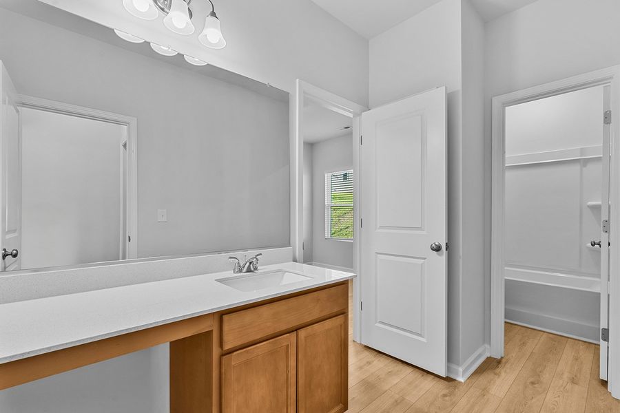 Furnished interior view inside a new home in Hanes Lake, Winston-Salem (Image 12). Furnished interior view inside a new home in Hanes Lake, Winston-Salem (Image 12).