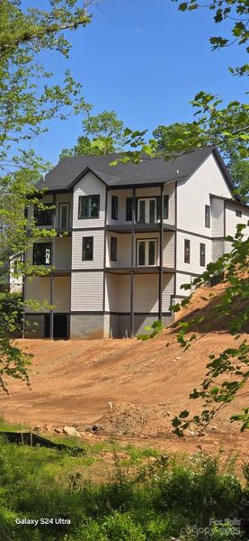 Exterior details and patio area of a home in , Arden (Image 2).