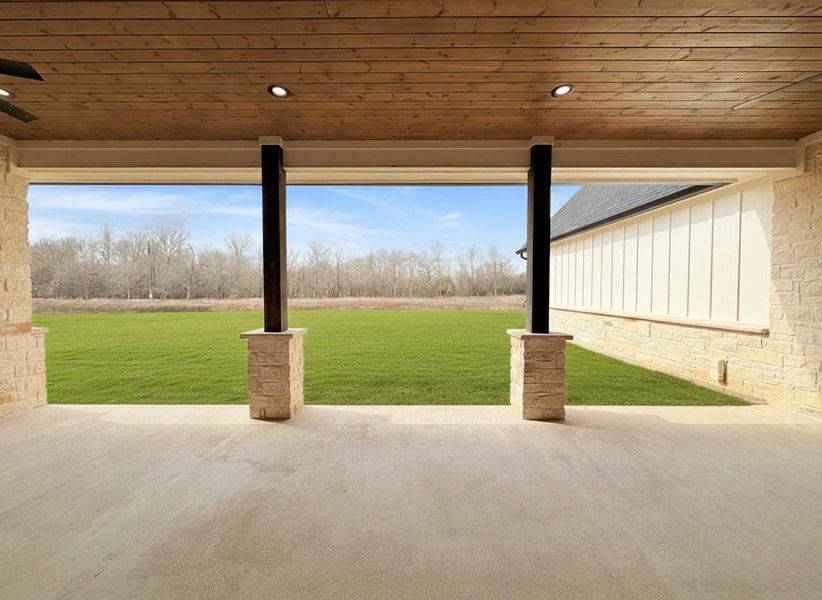 Exterior details and patio area of a home in , Washington (Image 25).