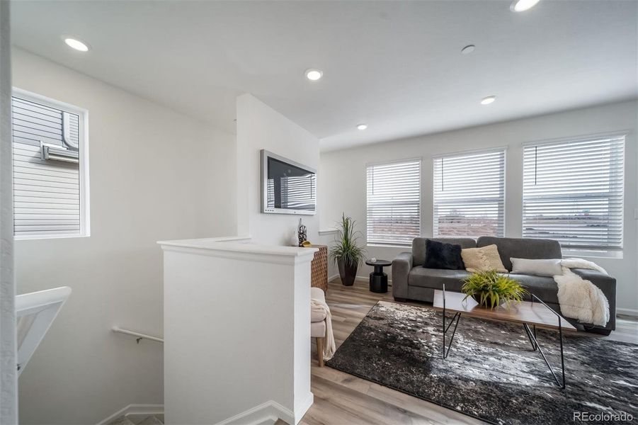 Furnished interior view inside a new home in , Commerce City (Image 8).