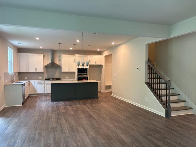 Furnished interior view inside a new home in Riverwood, Dallas (Image 5).