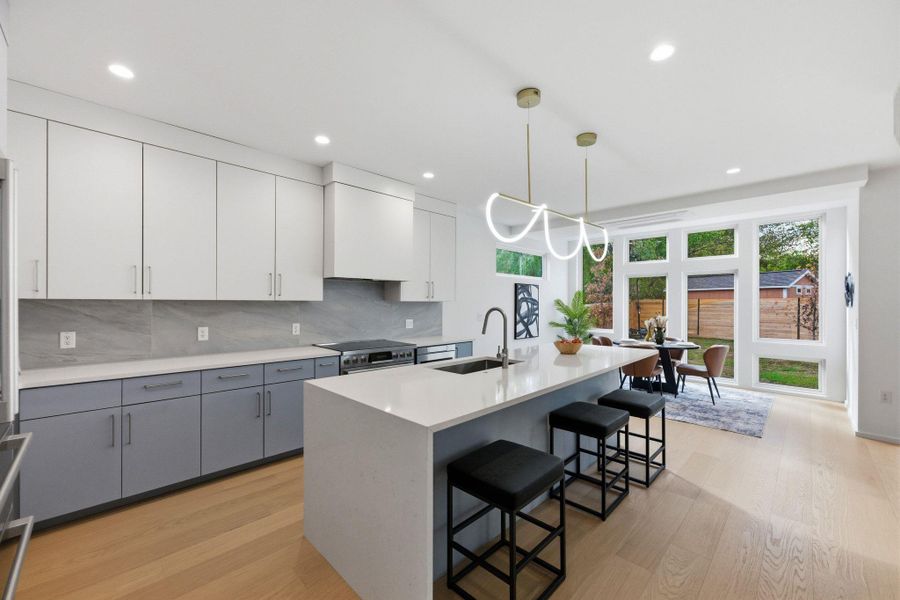 Furnished interior view inside a new home in , Austin (Image 4).