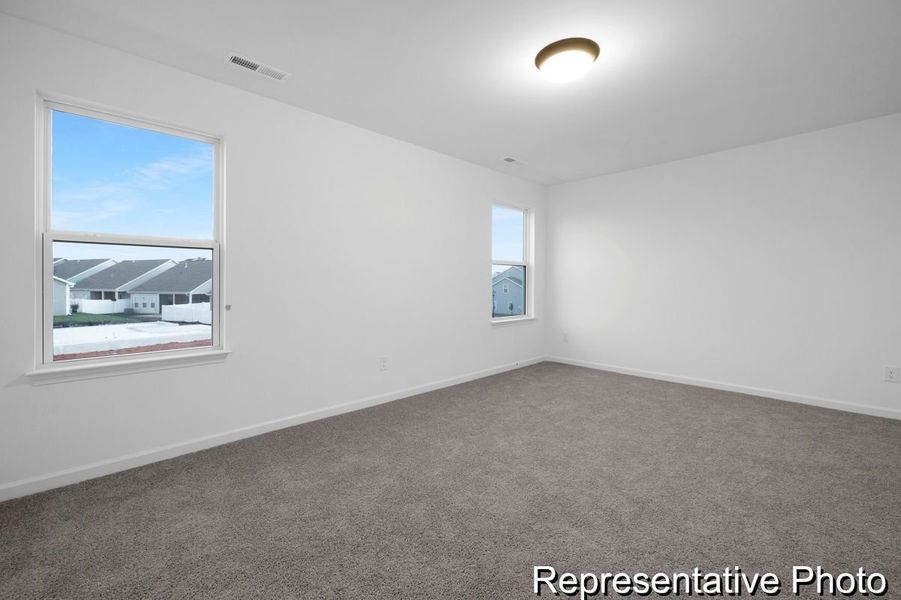 Spacious, unfurnished interior of a new home in Edgewater - Cottage Greens, Lancaster (Image 19). Spacious, unfurnished interior of a new home in Edgewater - Cottage Greens, Lancaster (Image 19).