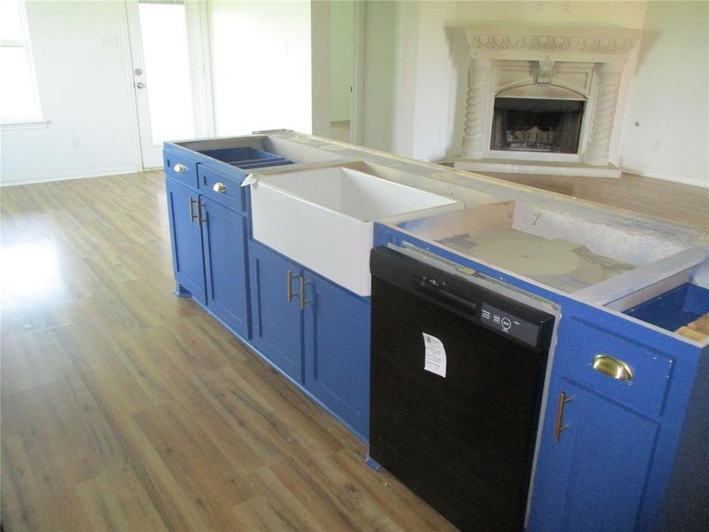 In-progress construction of a new home in , Kaufman, TX (Image 22).