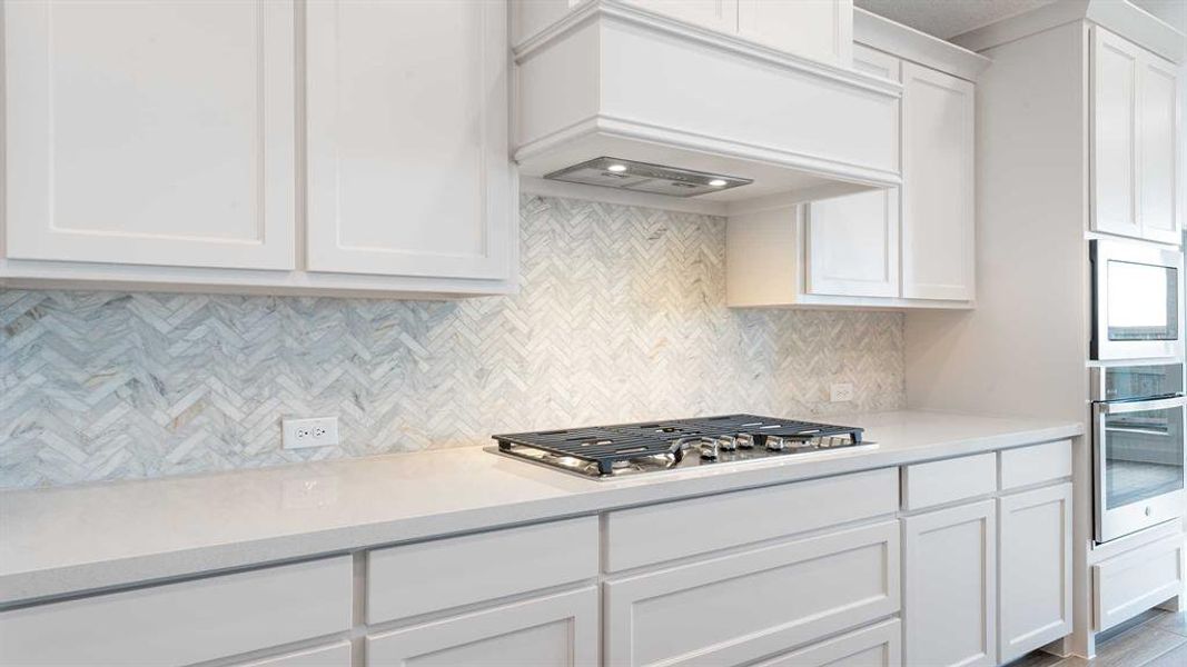 Close-up of interior finishes inside a home in Cambridge Crossing 50', Celina (Image 13).