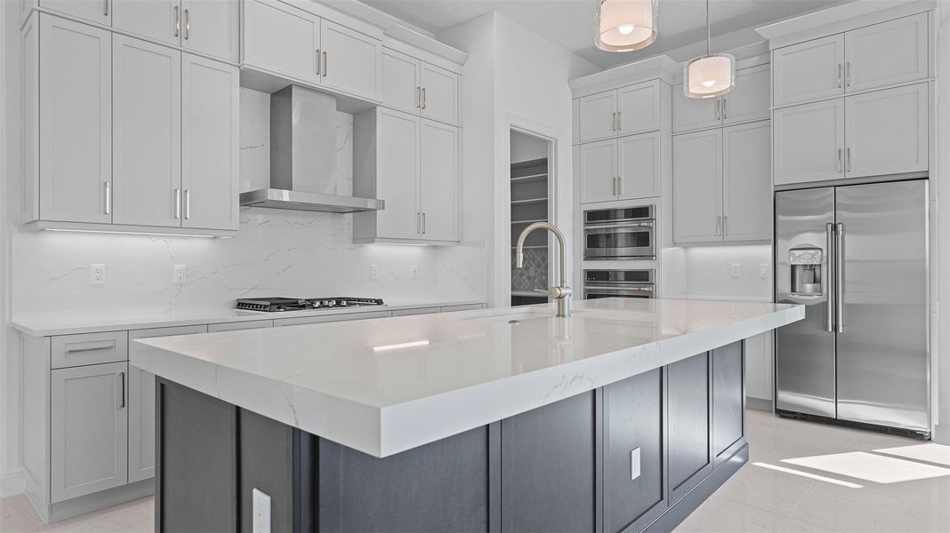 Furnished interior view inside a new home in , Westlake (Image 10).