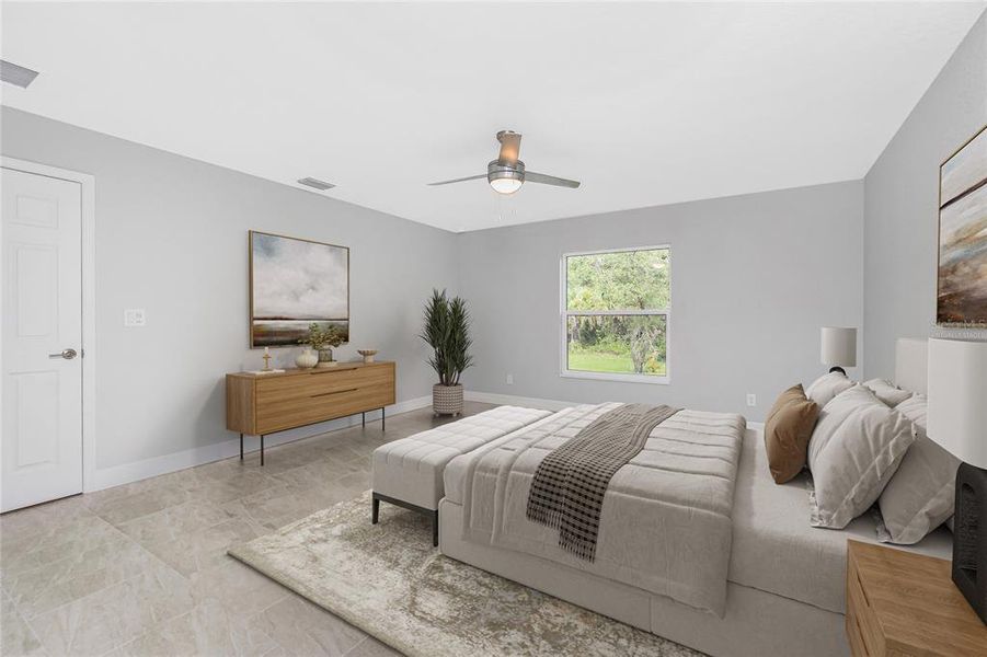 Furnished interior view inside a new home in , North Port (Image 17).