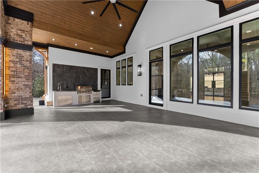Exterior details and patio area of a home in , Loganville (Image 43). Exterior details and patio area of a home in , Loganville (Image 43).