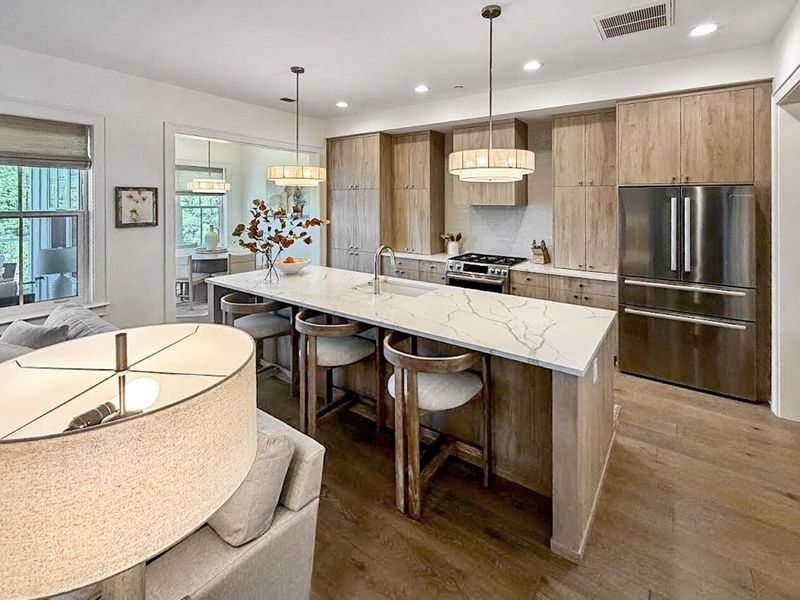 Furnished interior view inside a new home in , Charleston (Image 10).