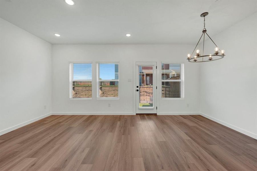 Spacious, unfurnished interior of a new home in Providence Commons, Providence Village (Image 21).