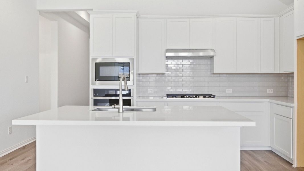 Furnished interior view inside a new home in Carillon, Manor (Image 15).