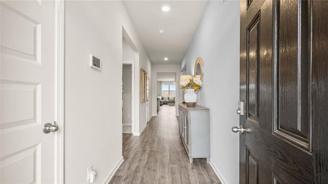 Furnished interior view inside a new home in Jackson Landing, Jefferson (Image 32).