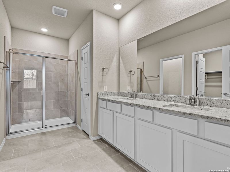 Furnished interior view inside a new home in Royal Crest, San Antonio (Image 11).